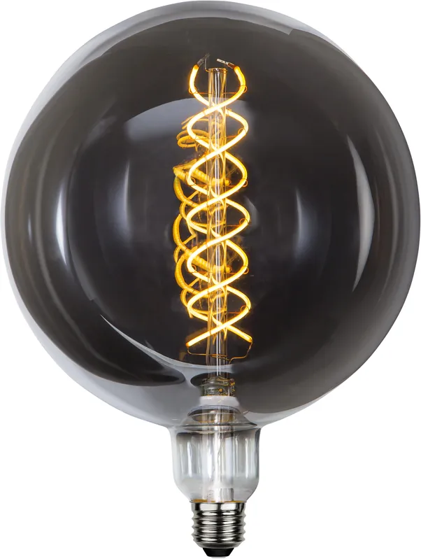 Deco LED "Industrial",Rauchglas E27, 2000K, B,dimm Preis Gesenkt