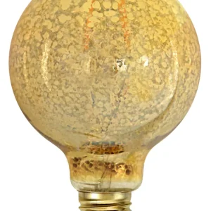 Zertifiziert Filament "Goldflake Globe" E27, 1900 K, 80 Ra, A,