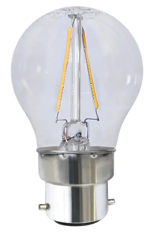 Echt Filament LED, B22, 2700 K, 80 Ra, A+