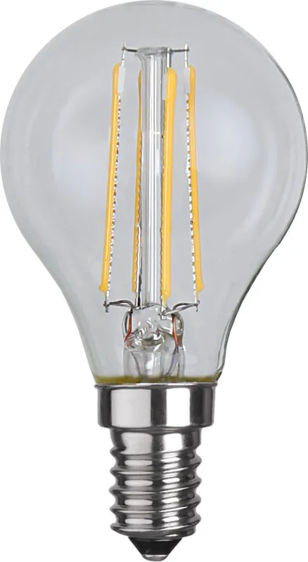 Filament LED, E14, 2700 K, 80 Ra, A+, 4,2W Sichere Zahlung