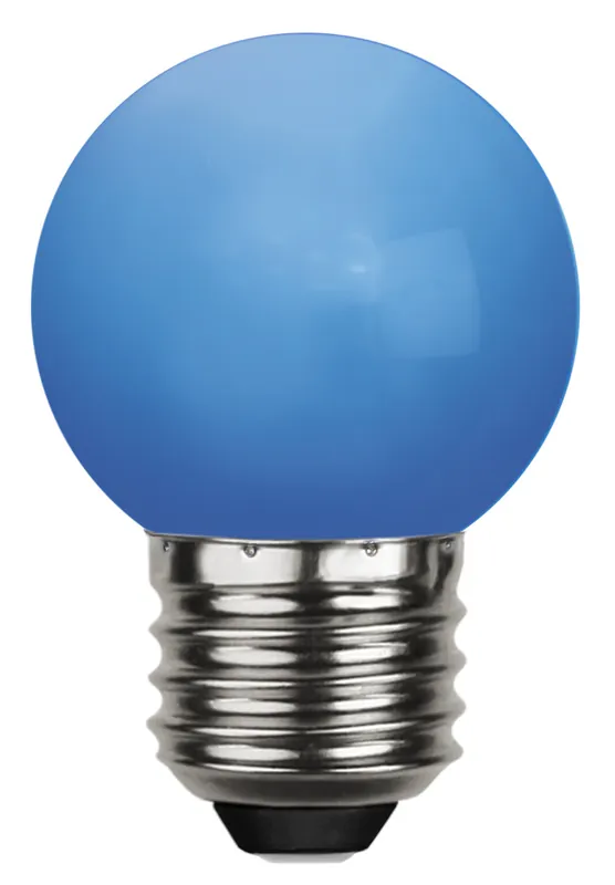 Decoration LED, E 27, blau, Polycarbonat Knallerangebot