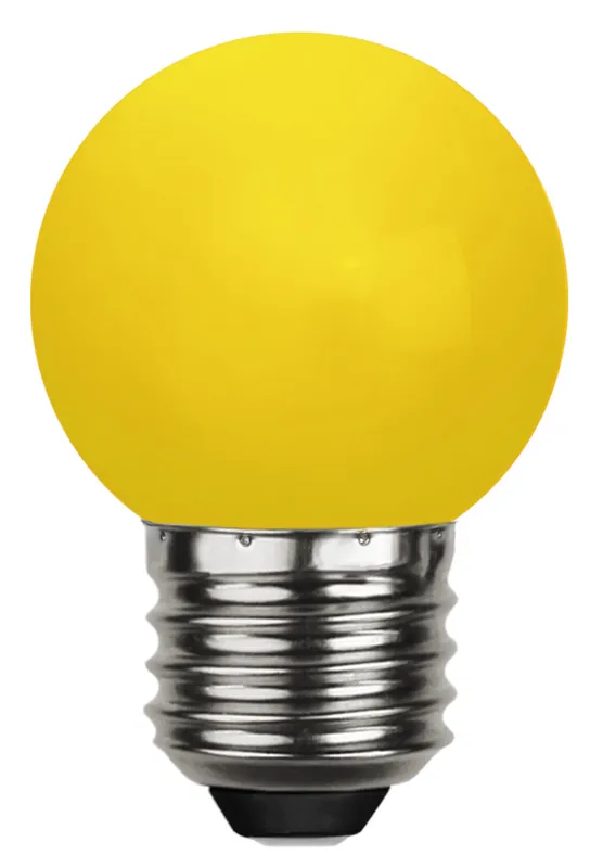 Decoration LED, E 27, gelb, Polycarbonat Schnäppchen