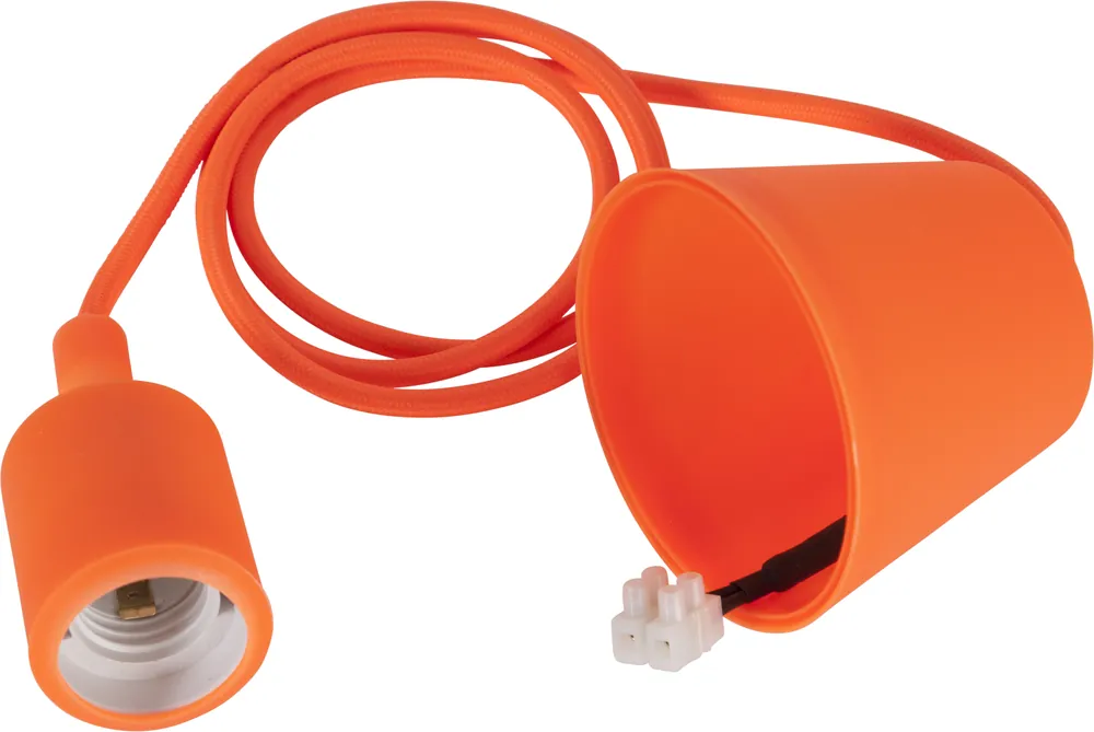 Kostenloser Rückversand Deckenleuchte "Color", E27-Fassung, orange
