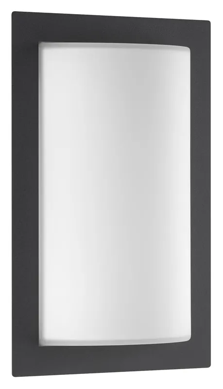 LCD Wandleuchte Edelstahl IP44 mit Sensor graphit Kracherpreis
