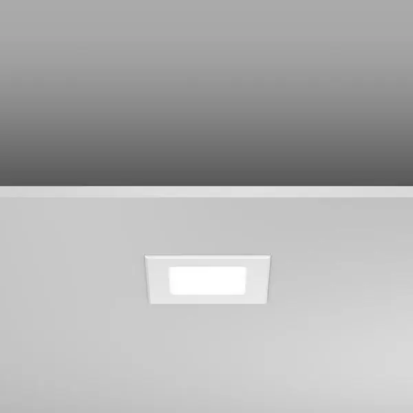 Aktuell RZB LED-Deckeneinbaustrahler Toledo Flat Square 5W 4000K 110x110mm