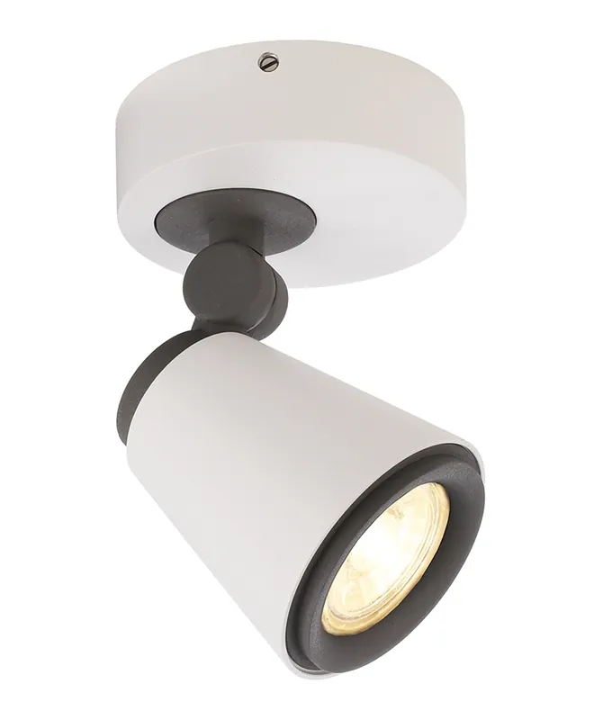 Deckenaufbauleuchte, Leporis Round I, 220-240V AC/50-60Hz, GU10, 1x max. 50,00 W Preisknaller