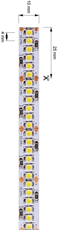 Deko-Light Flexibler LED Stripe, 3528-240-24V-6000K-5m Kostenloser Rückversand