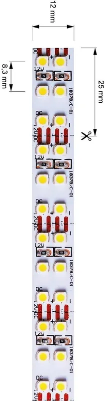 Heißes Angebot Deko-Light Flexibler LED Stripe, 3528-2x120-12V-3000K+6500K-3m