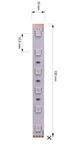 Neu Deko-Light Flexibler LED Stripe, 5050-60-24V-RGB-3m