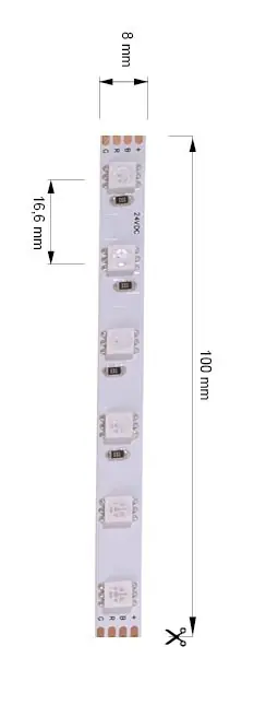 Bestpreis Deko-Light Flexibler LED Stripe, 5050-60-24V-RGB-5m