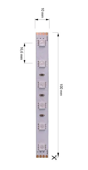 Deko-Light Flexibler LED Stripe, 5050-60-24V-RGB-5m-Nano Neu