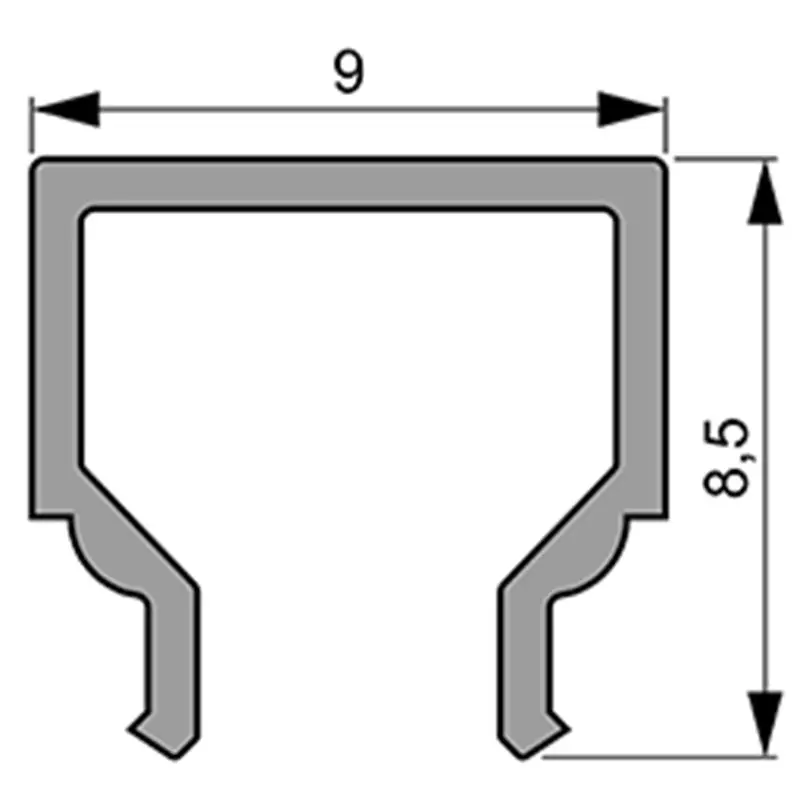 Garantierte Lieferung Reprofil, Abdeckung H-01-05, Kunststoff, milchig 40% Transmission, Länge: 2000 mm