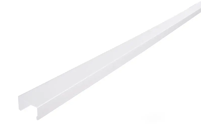 Reprofil, Abdeckung H-01-20, Kunststoff, milchig 40% Transmission, Länge: 2000 mm Neue Kollektion
