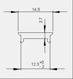 Reprofil, Abdeckung P-02-10 begehbar, Polycarbonat, milchig 40% Transmission, Länge: 1000 mm Saisonangebot