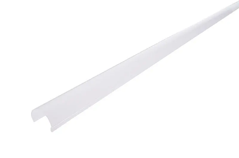 Bestseller Reprofil, Abdeckung R-01-20, Kunststoff, milchig 40% Transmission, Länge: 2000 mm