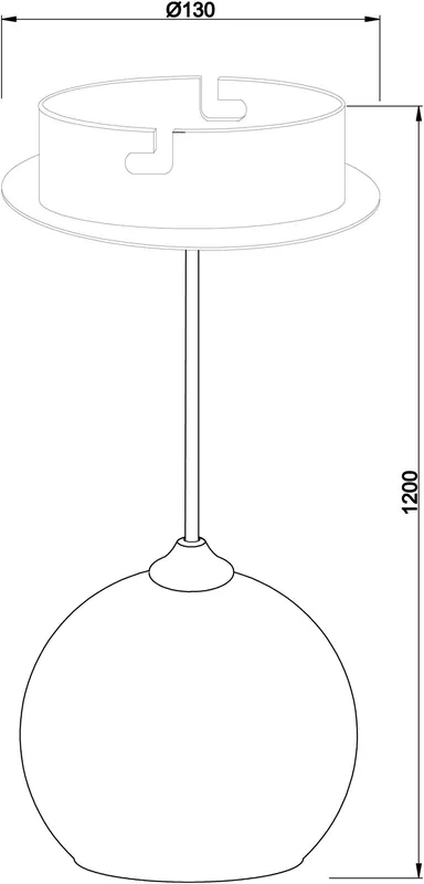 Pendelleuchte, Centauri I, 220-240V AC/50-60Hz, GU10, 1x max. 50,00 W Versand Am Gleichen Tag