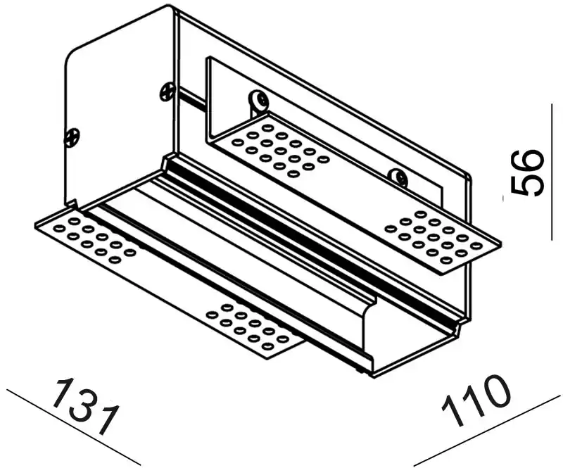 Top-Angebot Deckeneinbauleuchte, Ceti 5 Hide, stromkonstant, 14-15V DC, 700 mA, Leistung / Leistungsaufnahme: 10
