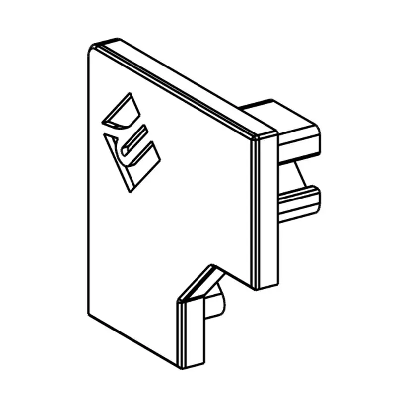 Angebot Reprofil, Endkappe E-EV-02-08 Set 2 Stk, Kunststoff