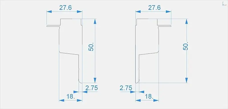 Top-Preis Reprofil, Endkappe H-EL-03-10 Set 2 Stk, Kunststoff, Länge: 50,0 mm