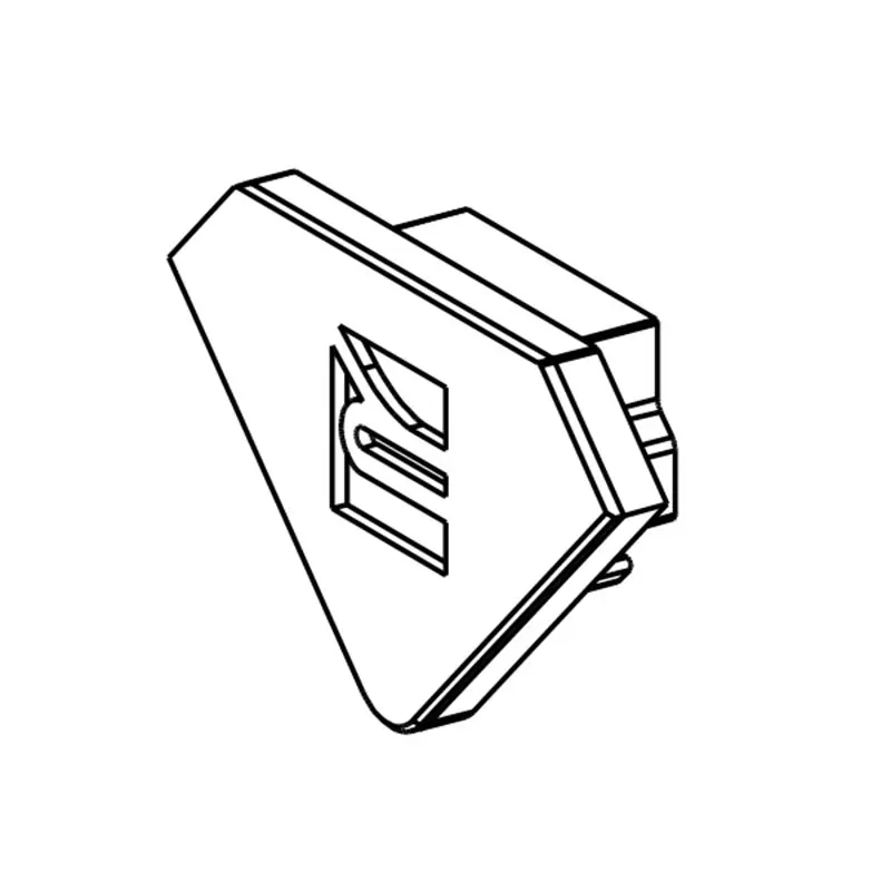 Abverkauf Reprofil, Endkappe P-AV-02-10 Set 2 Stk, Kunststoff