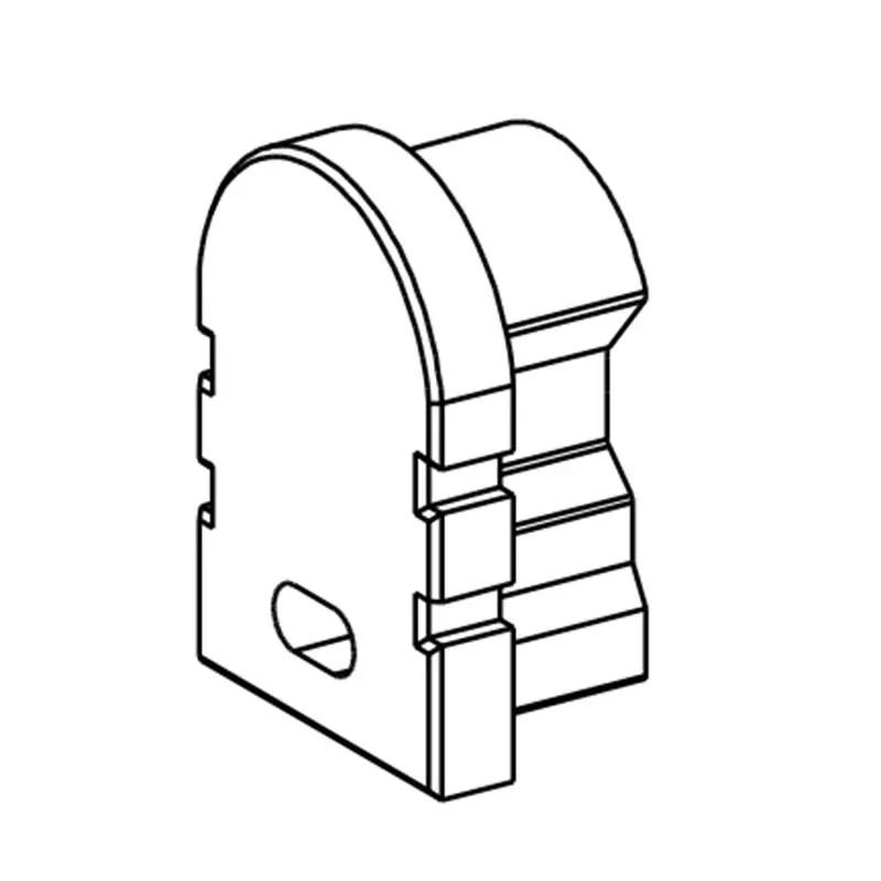 Meistverkauft Reprofil, Endkappe R-AU-02-05 Set 2 Stk, Kunststoff