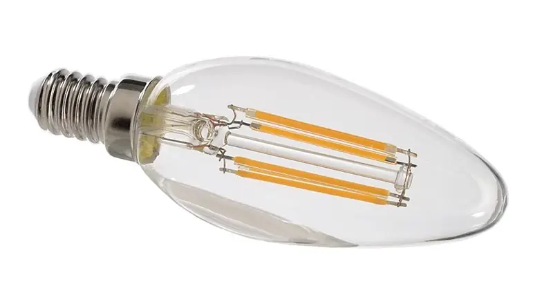 Must-Have Leuchtmittel, Filament E14 B35 2700K, 220-240V AC/50-60Hz, E14, 4,00 W