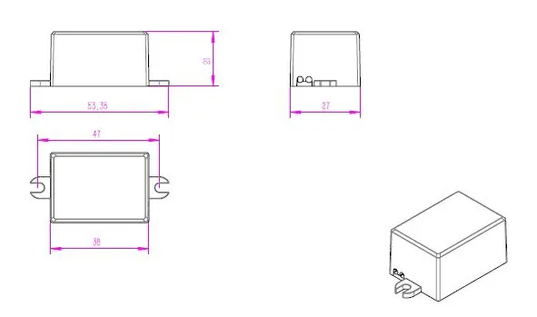 Neue Ware Deko-Light Netzgerät, MiniD35004NT, stromkonstant, dimmbar: Phasenanschnitt oder Phasenabschnitt, 22