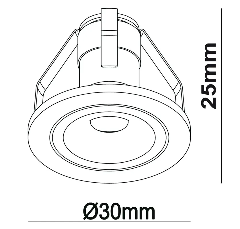 Deckeneinbauleuchte, Punto Lumi, stromkonstant, 3,1-3,9V DC, 350 mA, Leistung / Leistungsaufnahme: 1 Schnäppchen