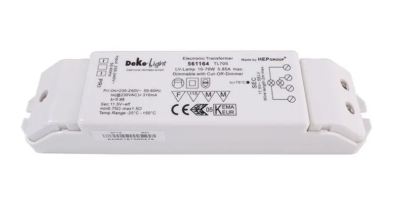 Deko-Light Netzgerät, TL 70S elektronisch, spannungskonstant, dimmbar: Phasenabschnitt, 220-240V AC/ Sale