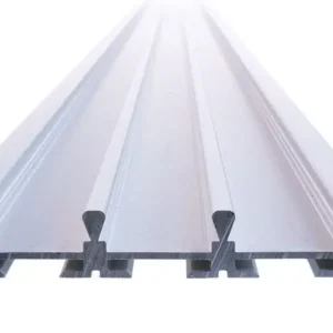 Aktuell Triada, Silber-matt, eloxiert, 2000 mm