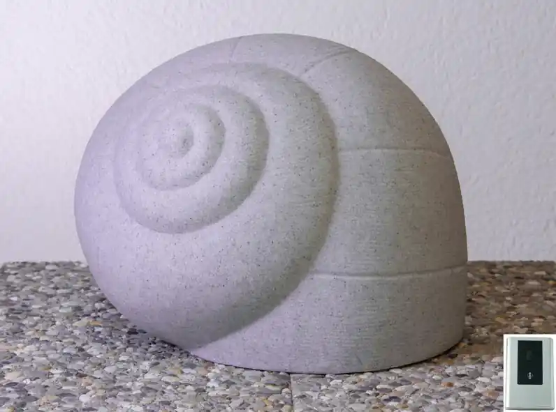Schnecke 48 granit E27 5m Zul. Super-Preis