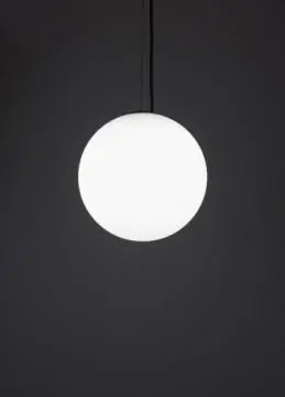 Zertifiziert Snowball 30 Edelstahlfuß E27 Innenleuchte 2m Zul.