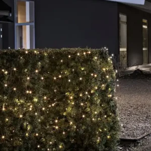 Nur Heute LED Lichterkette, mit an/aus Schalter, Lichtsensor, 6h und 9h Timer, 20 bernsteinfarbene Dioden