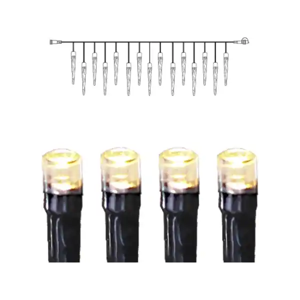 Zertifiziert System Decor "LED-Eiszapfen 5 m, 50-L- Extra"