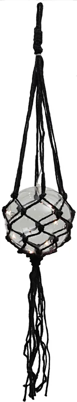 "Naama" Glaskugel mit 6 LED-Lichtern, ca. 14 cm Ø Günstig