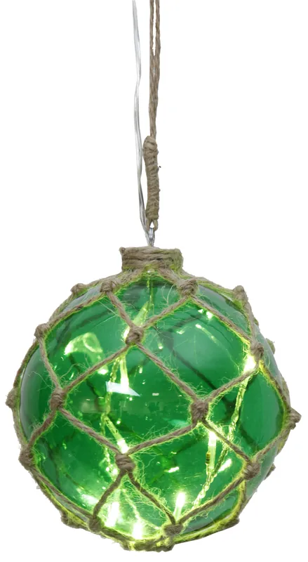 "Noah" Glaskugel mit 8 LED-Lichtern, ca. 14 cm Ø Sofort Bestellen