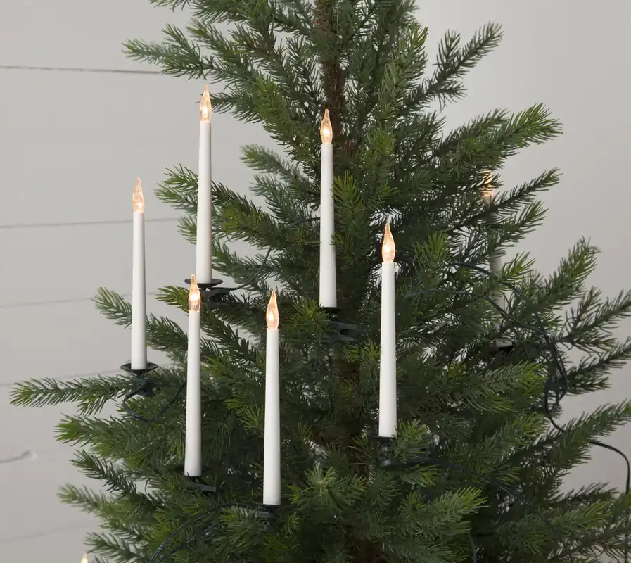 LED-Kerzenkette "Slimline", 16 teilig, Markenware