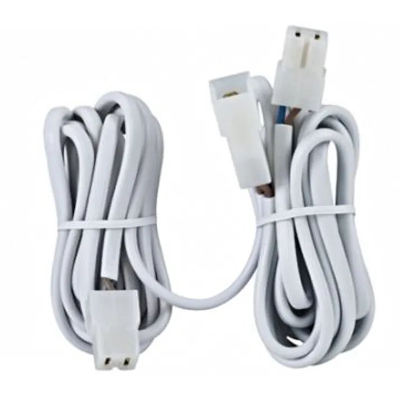 Einbauleuchten Zubehör Kabelverlängerung 2x2m 0,75qm 2x50W Weiß 12V Neuheit