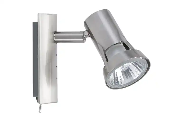 Spotlights Teja Balken 1x50W GU10 Nickel satiniert 230V Metall Markenprodukt
