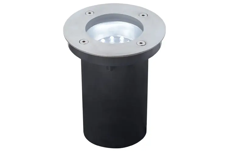 Bodeneinbauleuchten-Set Special Line 230 V LED Edelstahl, Rund, 1er Set Kostenloser Rückversand