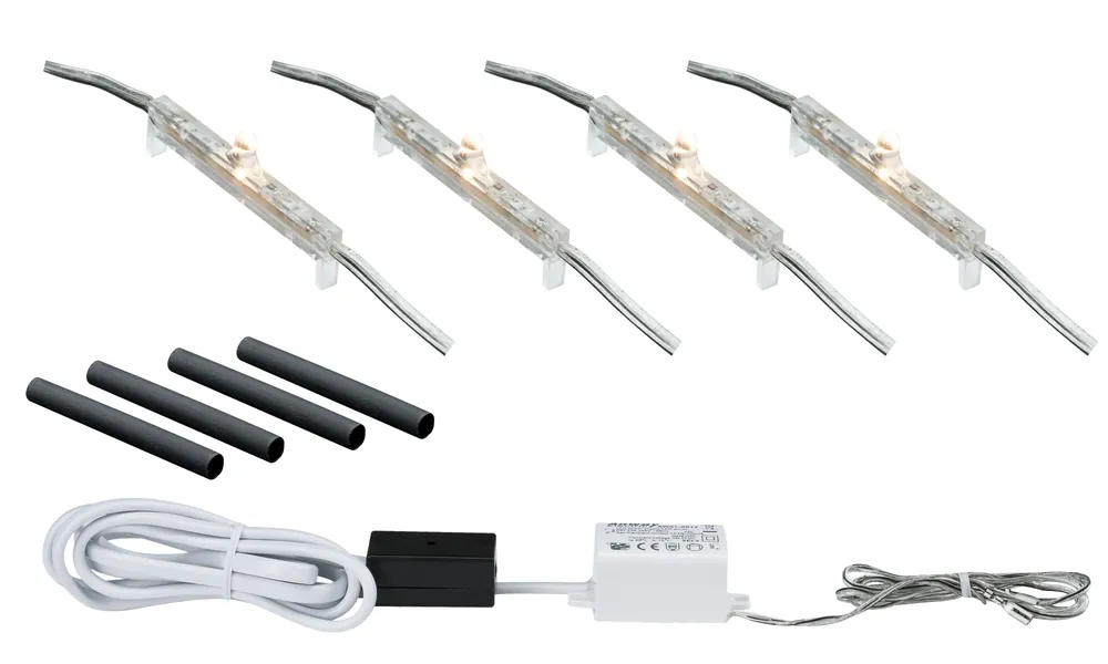 Bestseller Fliesenkreuz Basisset Special Line GrooveLight LED, Warmweiß, 4er Set