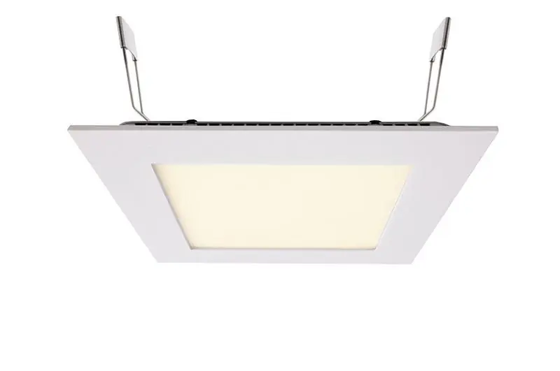 Deckeneinbauleuchte, LED Panel Square 15, stromkonstant, 36-37V DC, 350 mA, Leistung / Leistungsaufn Schneller Versand