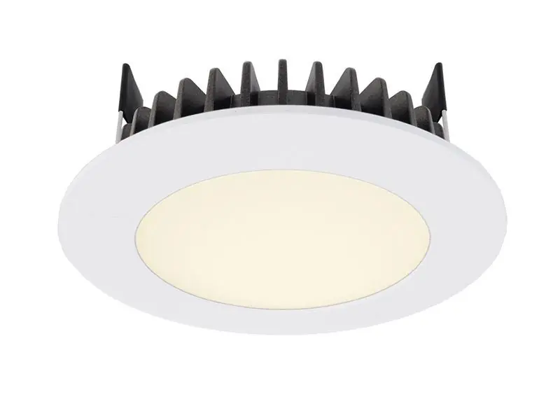 Deckeneinbauleuchte, LED Panel Round III 6, stromkonstant, 17,9V DC, 350 mA, Leistung / Leistungsauf Preisknaller