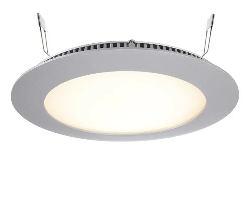 Deckeneinbauleuchte, LED Panel 12, stromkonstant, 23-24V DC, 350 mA, Leistung / Leistungsaufnahme: 9 Nur Für Kurze Zeit