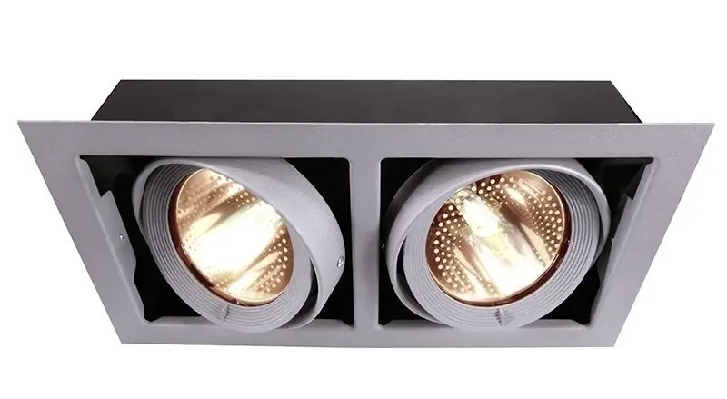 Deckeneinbauleuchte, Kardan, spannungskonstant, 220-240V AC/50-60Hz, G12, 2x max. 70,00 W Online Kaufen