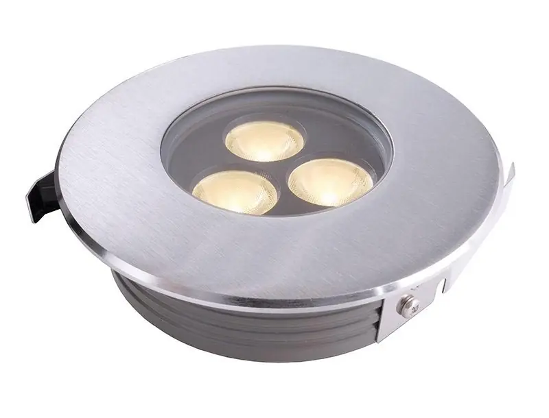 Billig Bodeneinbauleuchte, Flat II WW, spannungskonstant, symmetrisch, 220-240V AC/50-60Hz, Leistung / Leis