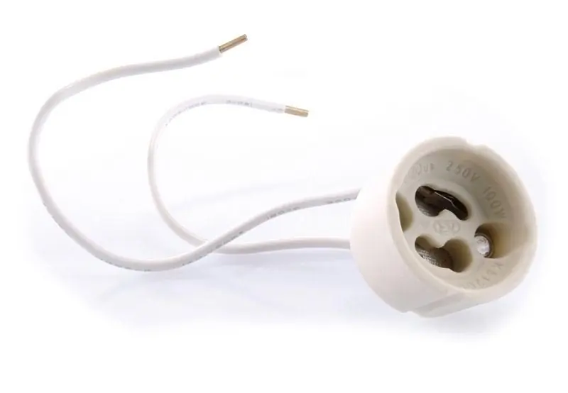 Zubehör / Ersatzteil, Fassung GU10 mit 15 cm Kabel, Länge: 150 mm Abverkauf