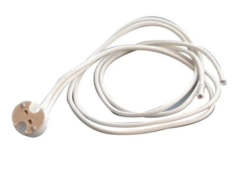 Zubehör / Ersatzteil, Fassung G4-GY6,35 inkl. 50 cm Kabel, Länge: 500 mm Günstig