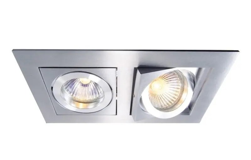 Beliebt Deckeneinbauring, Kardan II, spannungskonstant, 12V AC/DC, GU5.3 / MR16, 2x max. 50,00 W