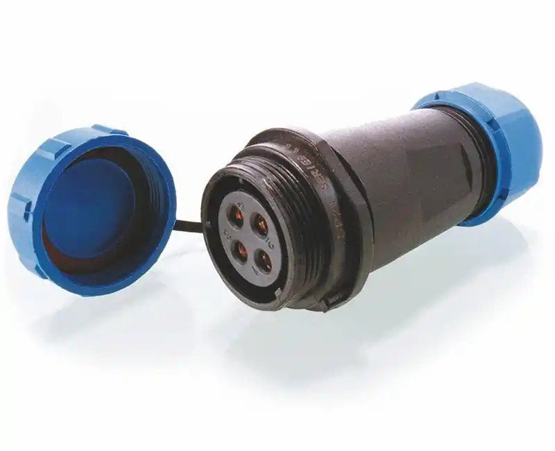 Kabelsystem, Adapter Weipu 4-polig weiblich Neue Kollektion